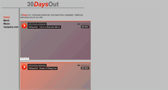 Desktop Screenshot of 30daysout.com